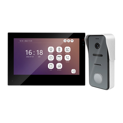 двухпрободное IP/WiFi 7&quot; телефон двери видео- внутренной связи экрана касания HD видео- для квартиры виллы с управлением ПРИЛОЖЕНИЯ Tuya поставщик