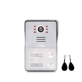 Interphone Multi квартиры видео- с камерой Fisheye 160 градусов для внутренной связи 2 потребителей видео- поставщик