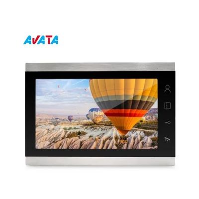 Камеры дверного звонока провода AHD 1080P 4 внутренная связь doorphone видео- видео- монитор экрана касания 10 дюймов большой поставщик