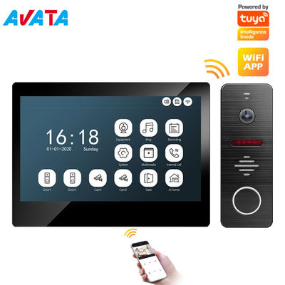 Память 7&quot; Tuya WiFi/IP дверной звонок HD видео- Doorphone домашней безопасностью видео- с экраном IPS поставщик