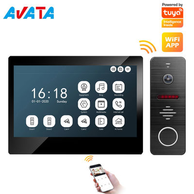 Система Interphone внутренной связи парадного входа Tuya WiFi Ahd1080p видео- с уникальным интерфейсом поставщик
